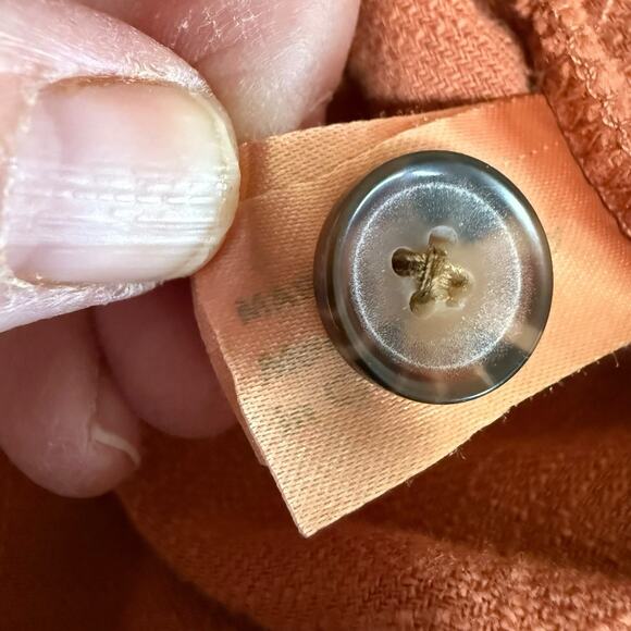 Marine Layer Elle Midweight Pull On Pant Women's Large Orange Beach Coastal - Picture 5 of 10